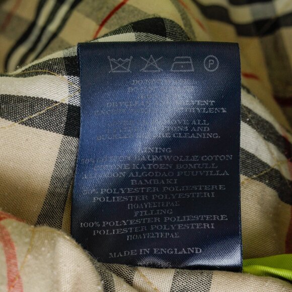 Burberry Neon Yellow Quilted Short Jacket - Picture 11 of 11